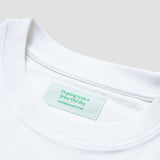Talking Toes + Starbucks WEAVE Oversized Tee - White