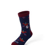Soaring Macaw Kids Sock (7-9 Years)