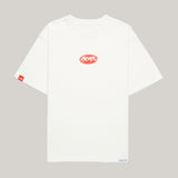 Never Grow Up Oversized Tee - Cream