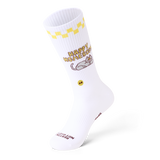 Happy Homebody Ribbed Crew Sock