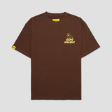 Happy Homebody Oversized Tee - Brown