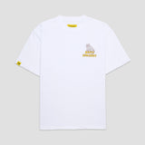 Happy Homebody Oversized Tee - White