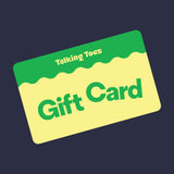 Talking Toes Gift Card
