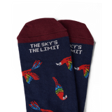 Soaring Macaw Sock