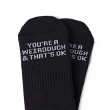 Weird Pizza Athletic Sock