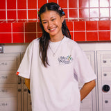 After School Adventurer Oversized Tee - White