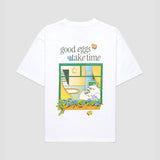 Clueless Egg Oversized Tee - White