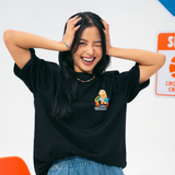 Latte Bloomer Oversized Tee