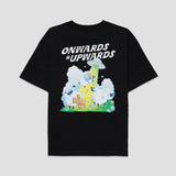 Space Sheep Oversized Tee - Black